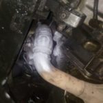 Замена гофры глушителя на подъемнике