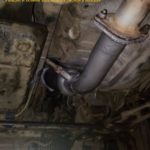 Установка резонатора выхлопной системы